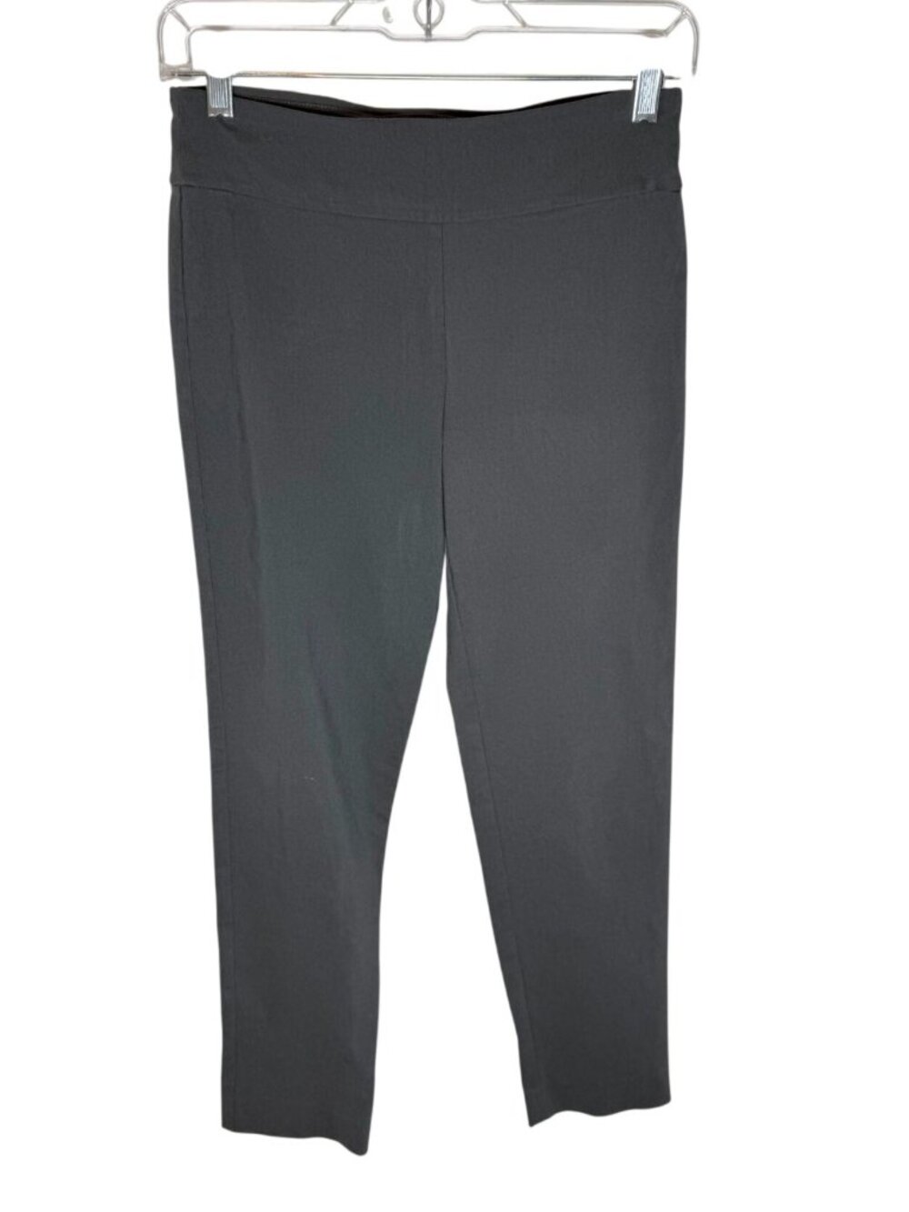 Krazy Larry pull on ankle pants grey/gray. Size 2